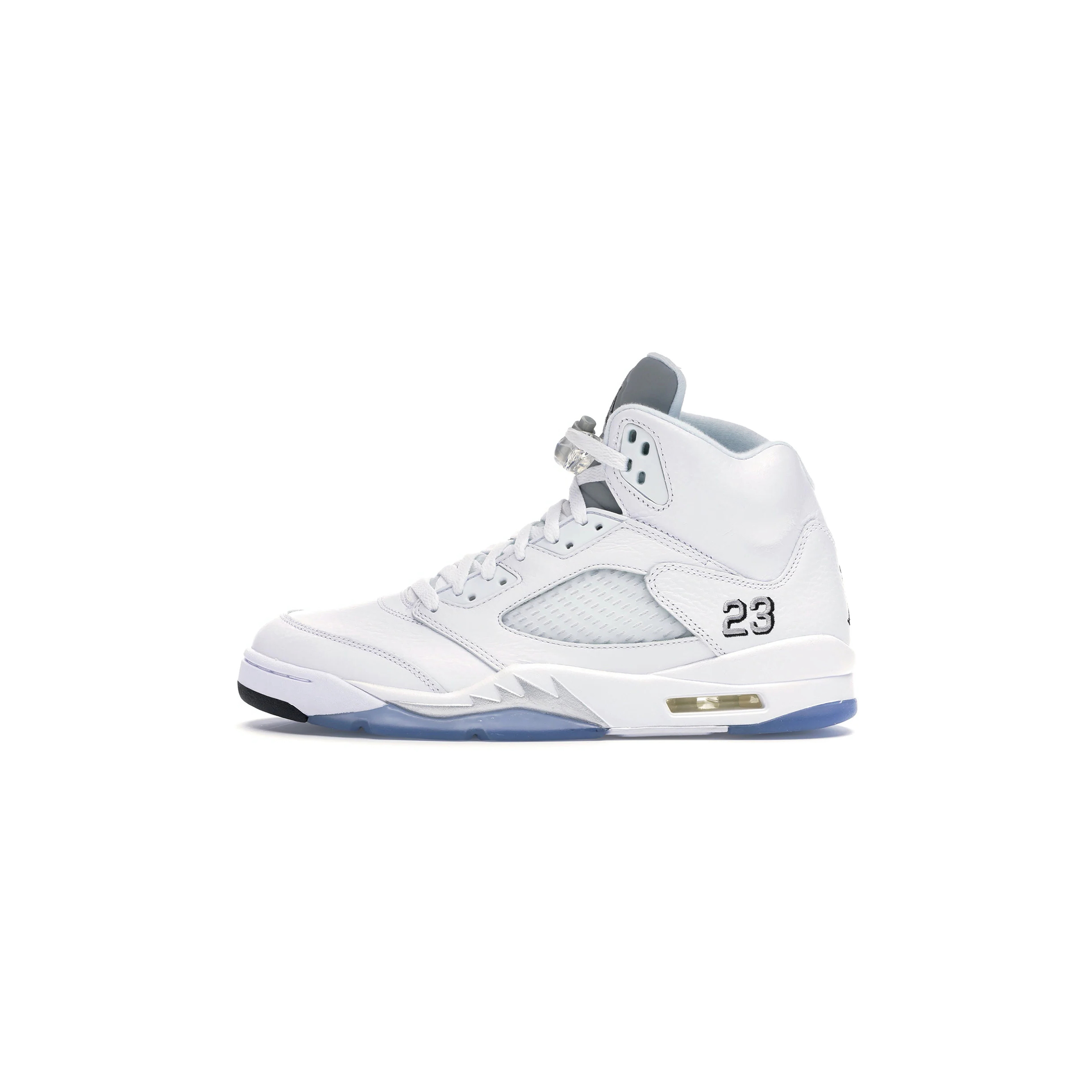 NIKE JORDAN 5 RETRO METALLIC WHITE 136027-130